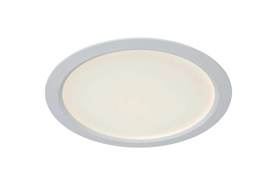 Lucide TENDO-LED - Flush ceiling light - Ø 22 cm - LED - 1x18W 3000K - White - detail 1